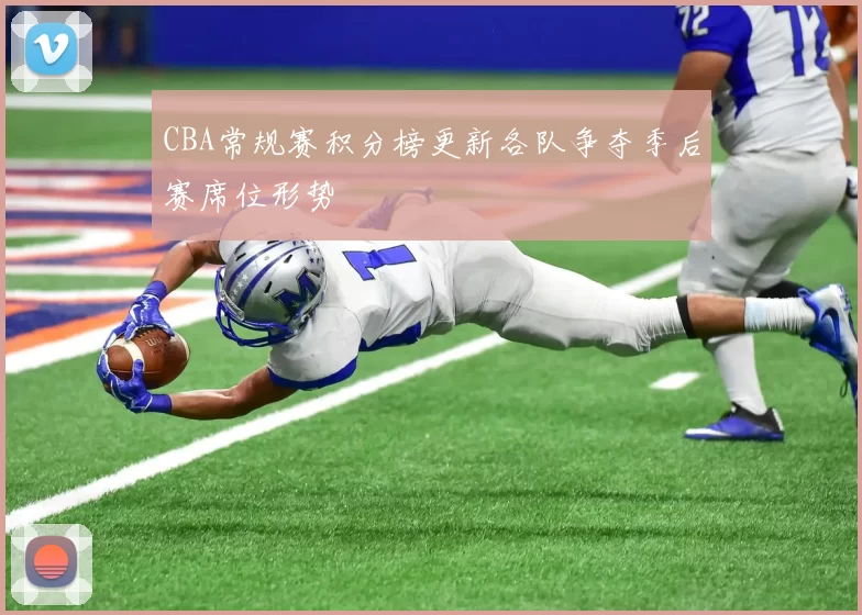 CBA常规赛积分榜更新各队争夺季后赛席位形势